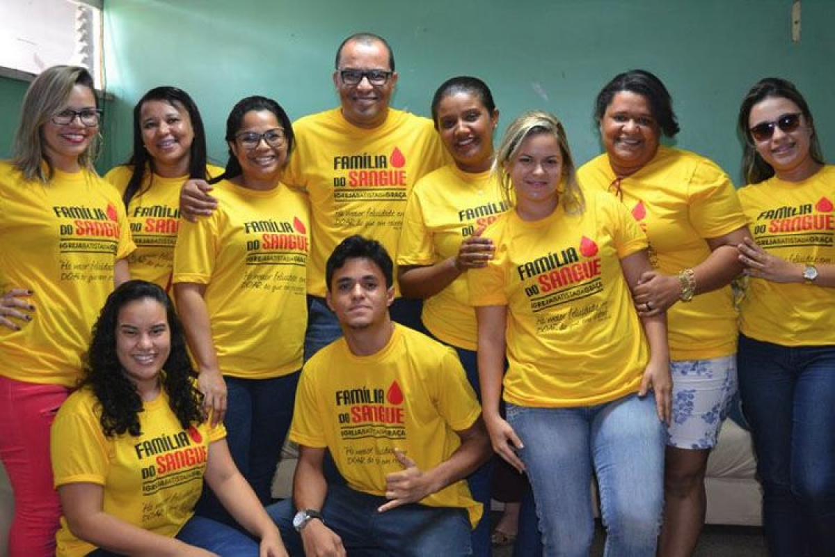 Hemose: grupos de volunt�rios colaboram com a doa��o e a amplia��o do estoque de sangue (Foto: SES/SE)