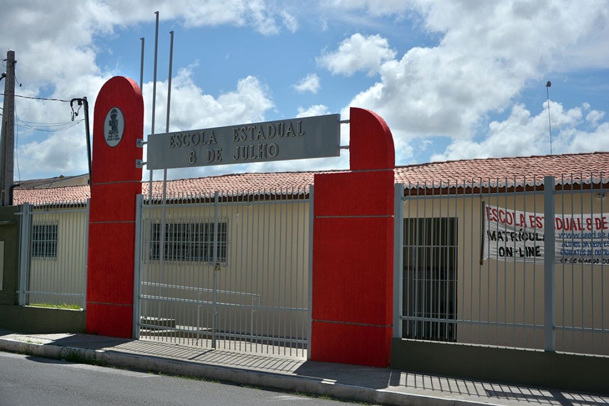 Estudantes e professores da capital s�o contemplados com mais duas escolas reformadas e ampliadas (Imagem: Maria Od�lia/Seed/SE)