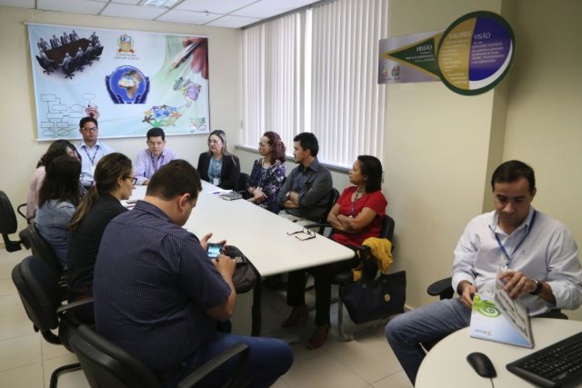 Grupo de Trabalho inicia implanta��o do Processo Administrativo Eletr�nico no TJ/Sergipe (Imagem: Bruno C�sar/TJ/SE)