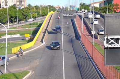 Principal acesso aos Conjuntos JK, Sol Nascente e Santa L�cia ser� interditado no s�bado, 10 (Imagem: Jorge Reis/Seinfra/SE)