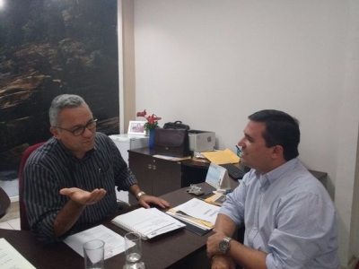 Semarh e Cohidro alinham a��es voltadas para o Programa �guas de Sergipe (Imagem: Semarh/SE)