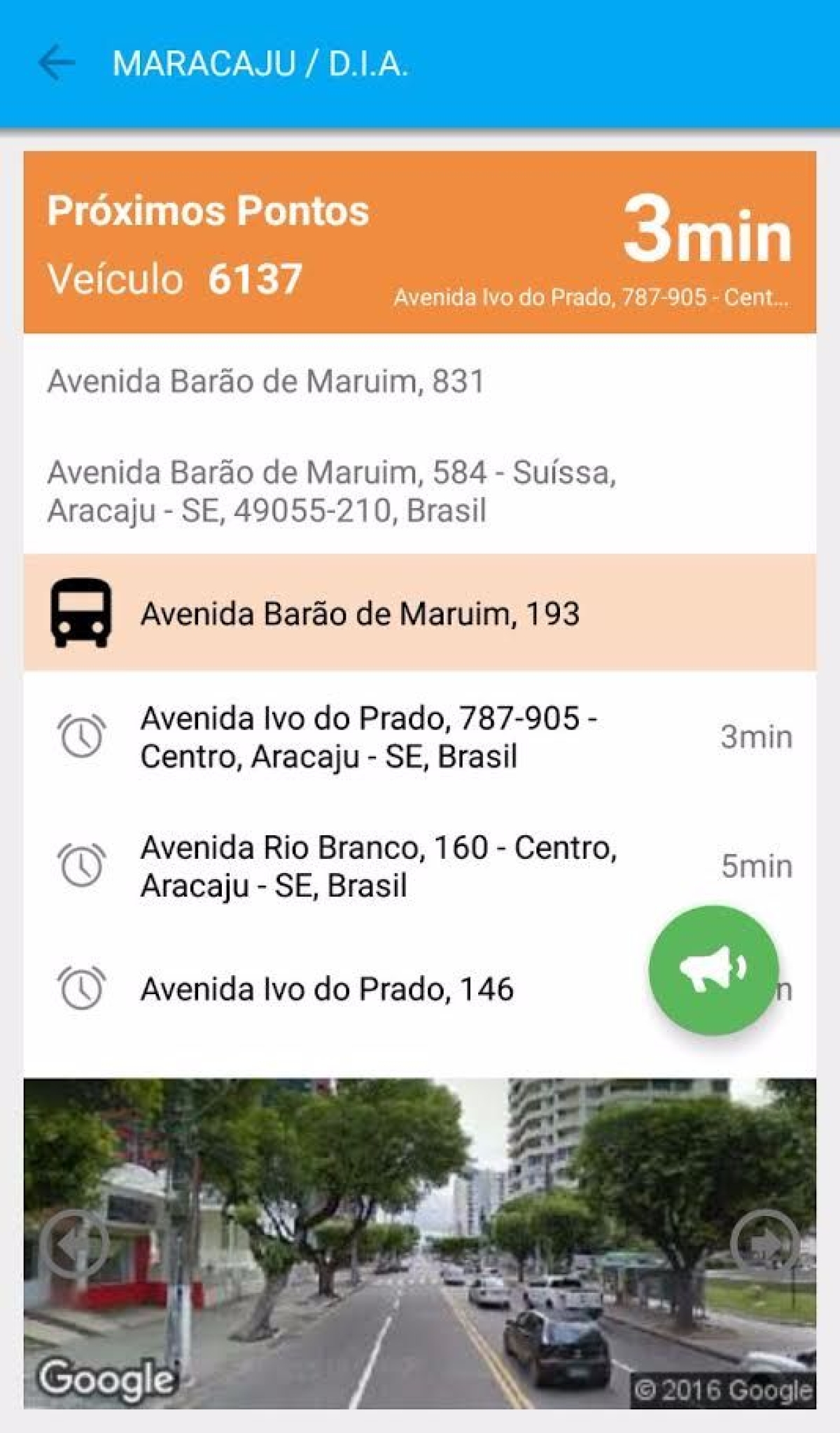 Aplicativo com horrio e itinerrio dos nibus j est sendo muito utilizado (Imagem: Reproduo/CittaMobi)