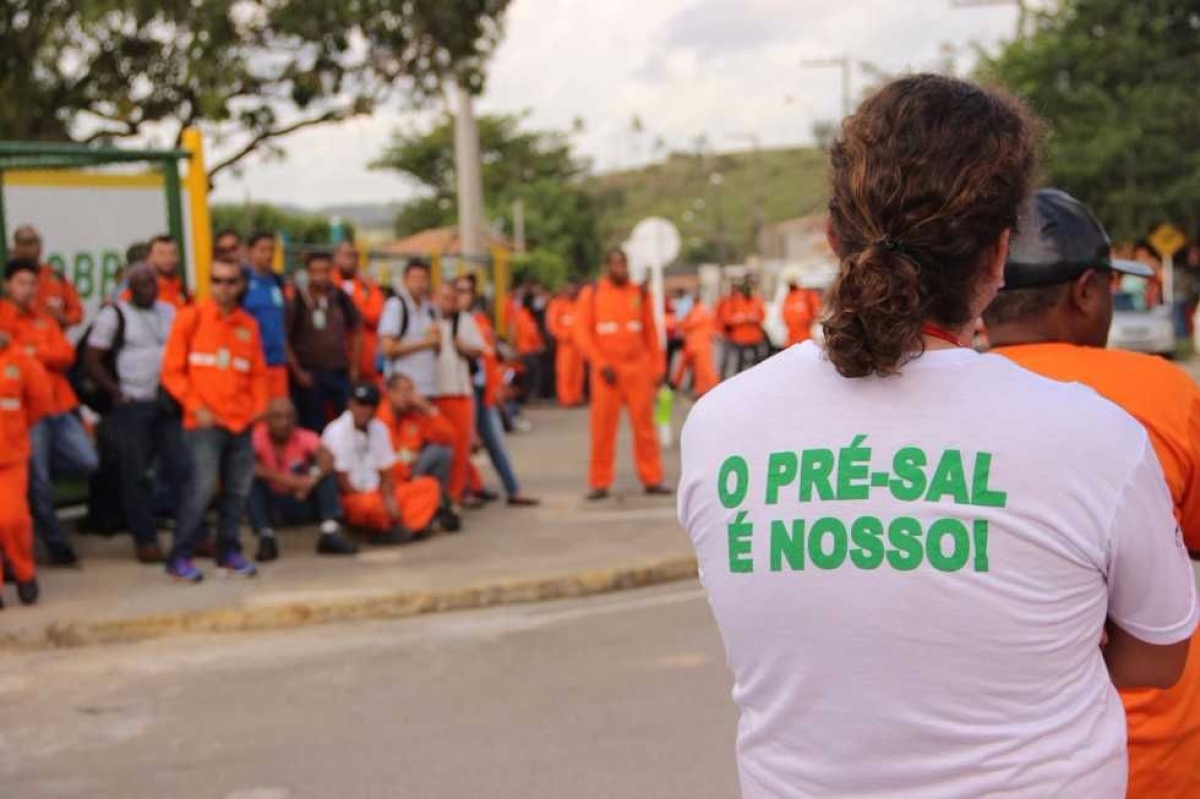 Carmpolis: cerca 200 petroleiros rejeitam proposta da Petrobrs (Imagem: Assessoria)