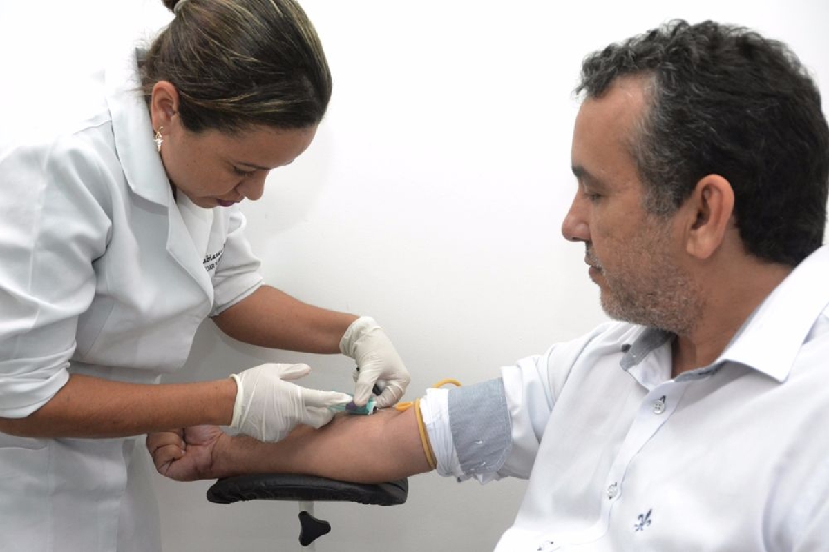 Servidores do Tribunal de Contas de Sergipe fazem cadastro para doa��o de medula �ssea (Imagem: Cleverton Ribeiro/TCE/SE)