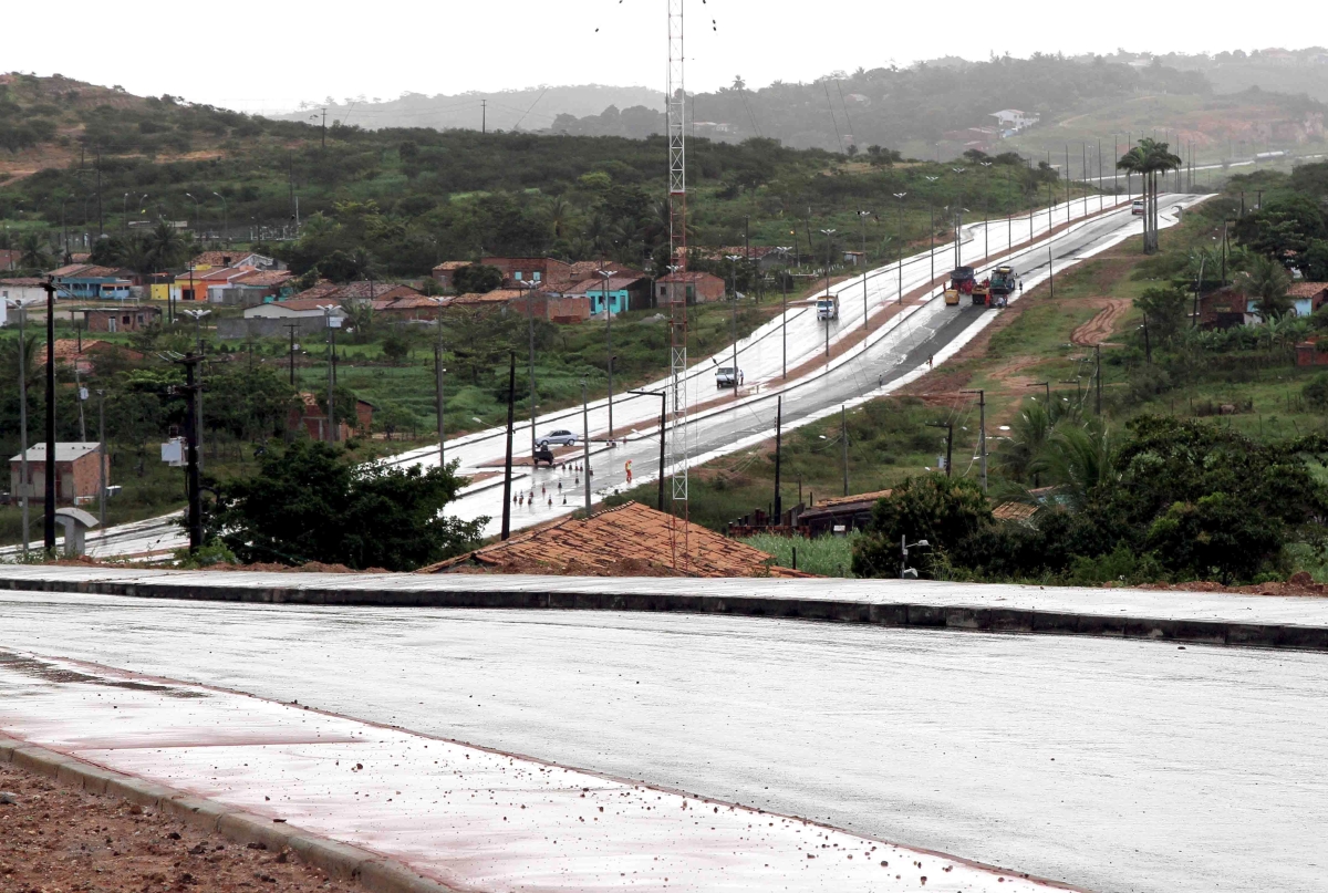 Novo acesso a Aracaju pela BR-235 est com trnsito liberado (Imagem: Jorge Henrique/ASN)