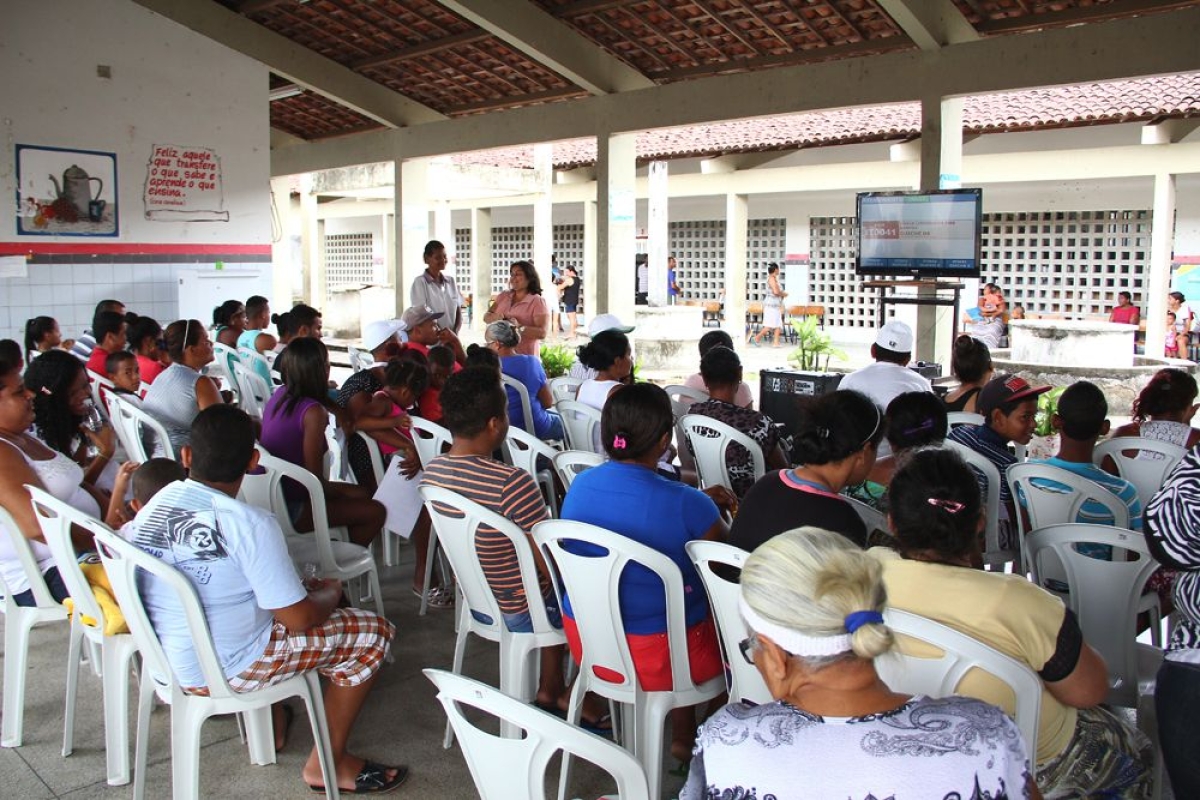 Em mdia, 250 pessoas compareceram, por dia, ao Ceac Itinerante (Imagem: Victor Ribeiro/Seplag/SE)