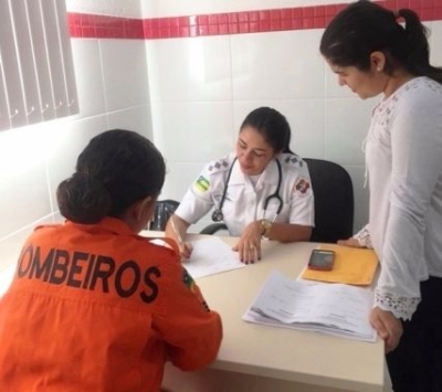 Bombeiros ganham posto mdico no QCG (Imagem: CBM/SE)
