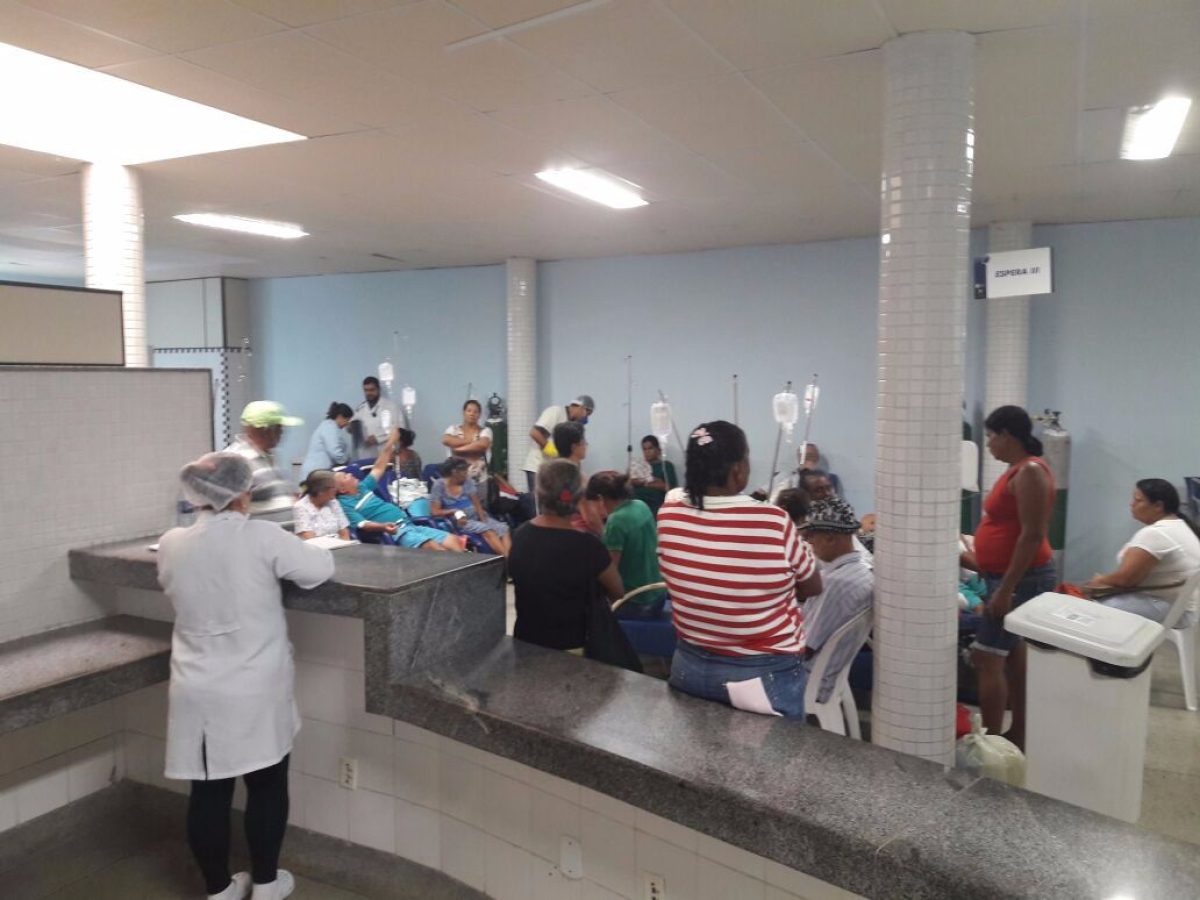 Huse: superlotao j causa transtornos (Imagem: SES/SE)
