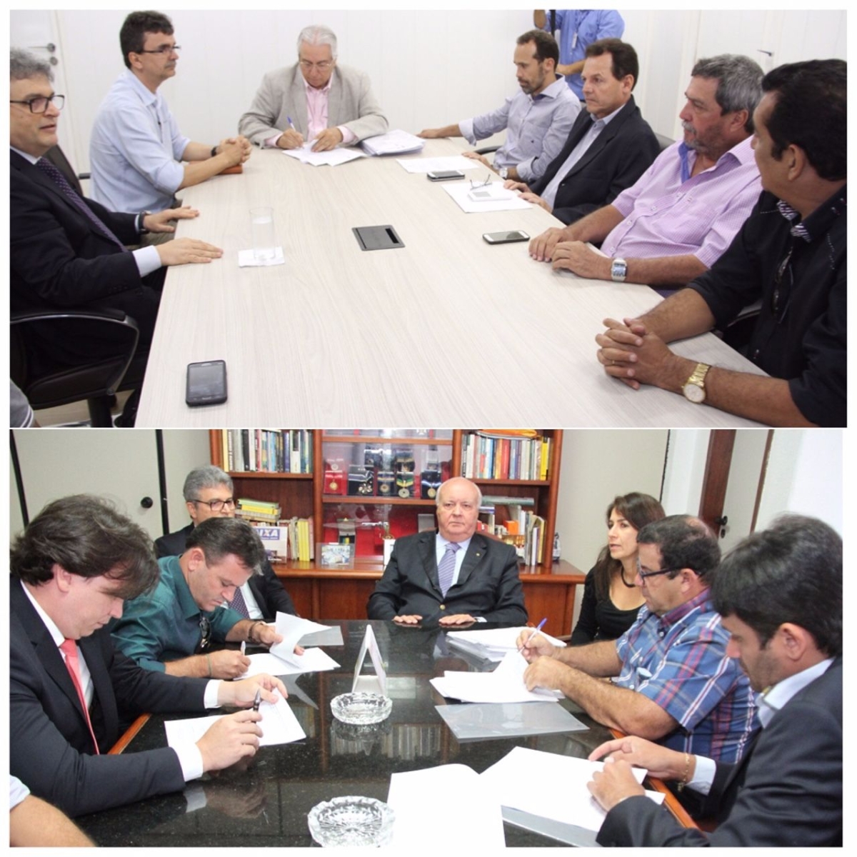 As novas adeses  ao da Corte de Contas fazem parte das reas de atuao dos conselheiros Luiz Augusto Ribeiro e Carlos Pinna de Assis (Imagem: Cleverton Ribeiro/TCE/SE)