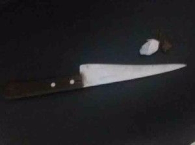 Material encontrado com o detido (Imagem: 7BPM)