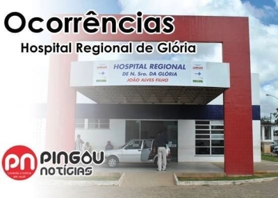 15 pessoas d�o entrada na �rea de urg�ncia e emerg�ncia do Hospital de Gl�ria (Imagem: Pingou Not�cias)