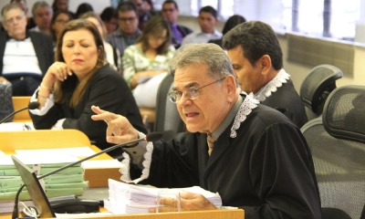 O conselheiro-relator Carlos Alberto Sobral (Imagem: Cleverton Ribeiro/TCE/SE)