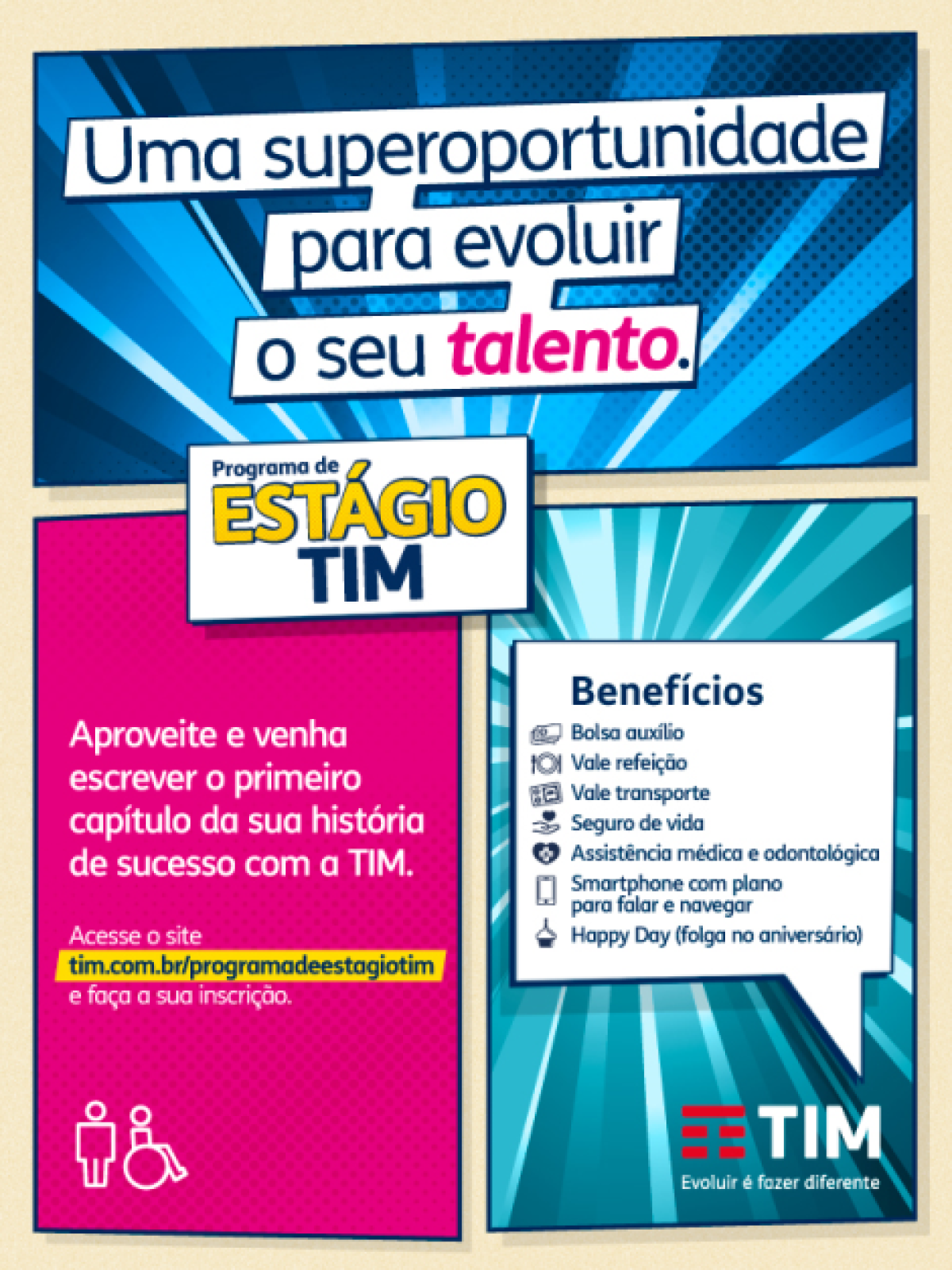 Programa de estgio da TIM tem inscries abertas e oferece 200 vagas (Foto: Divulgao/TIM)
