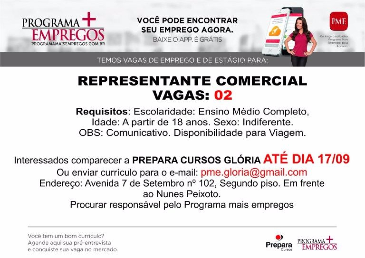 Empresas abrem vagas de emprego em Glria (Sergipe) (Imagem: Divulgao/Via Pingou Notcias)