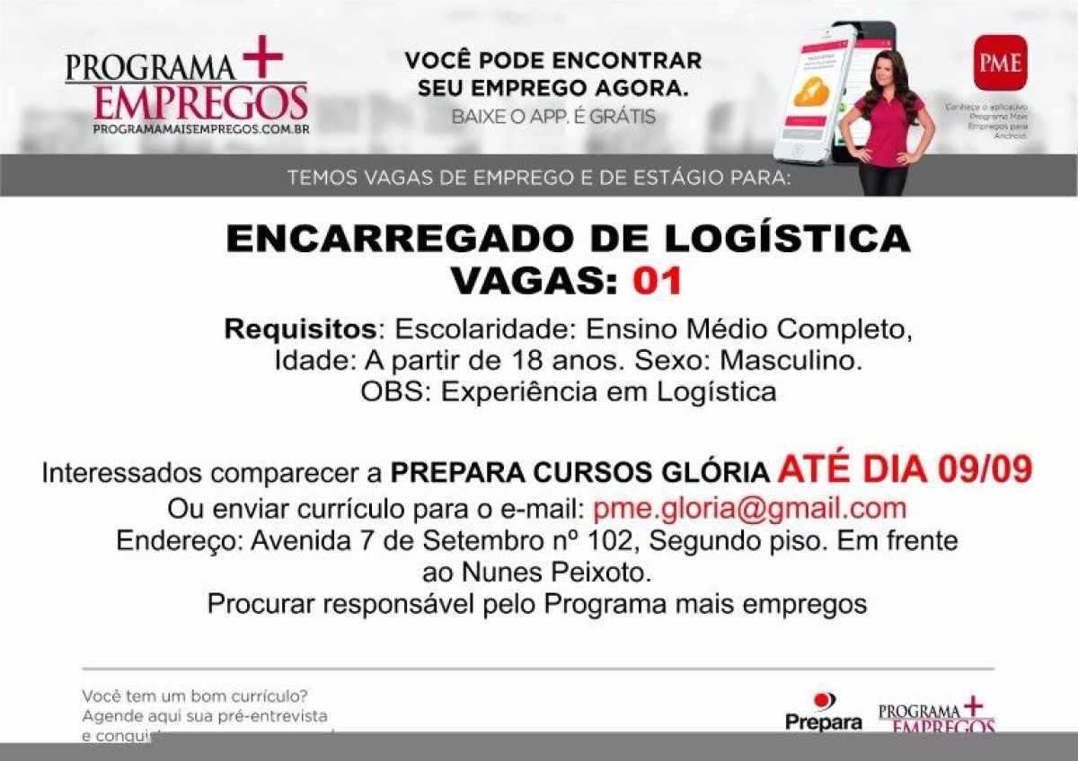 Empresas abrem vagas de emprego em Glria (Sergipe) (Imagem: Divulgao/Via Pingou Notcias)