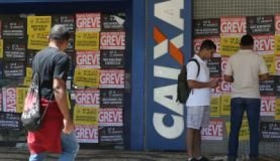 Sindicato dos bancrios e Fenaban continuam hoje rodada de negociao para tentar um acordo (Imagem: Elza Fiuza/Agncia Brasil)