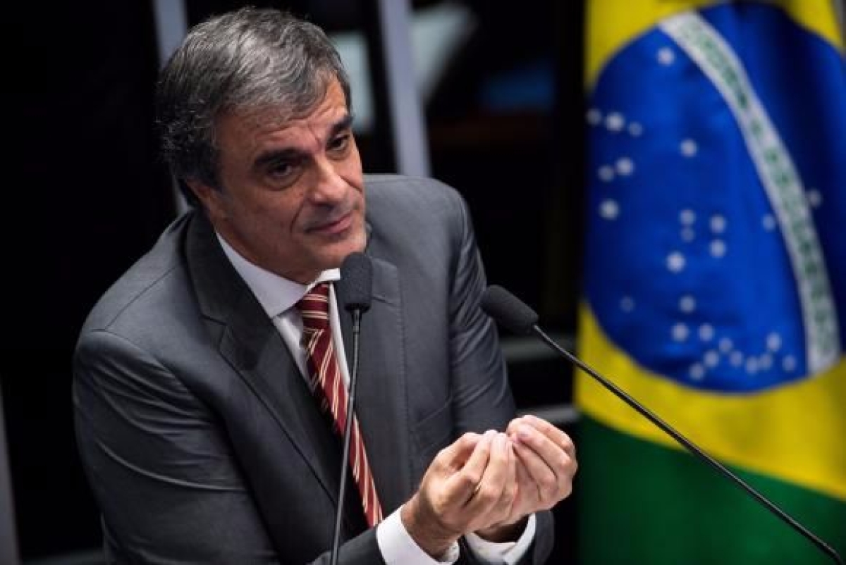 O advogado de defesa, Jos Eduardo Cardozo, fala durante o quinto dia do julgamento final do processo de impeachment da presidenta afastada Dilma Rousseff, no Senado (Imagem: Marcelo Camargo/Agncia Brasil)