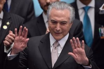 Michel Temer toma posse como presidente da Repblica em solenidade no Congresso Nacional (Imagem: Fabio Rodrigues Pozzebom/Agncia Brasil)