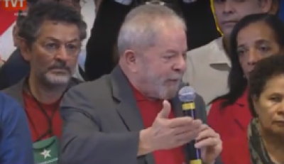Lula disse que vai 