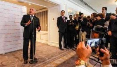 Michel Temer concede entrevista coletiva em Nova York (Imagem: Beto Barata/Presid�ncia da Rep�blica)