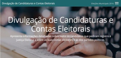 Elei��es 2016: verifique a situa��o do registro de seu candidato no sistema DivulgaCandContas (Imagem: TSE)