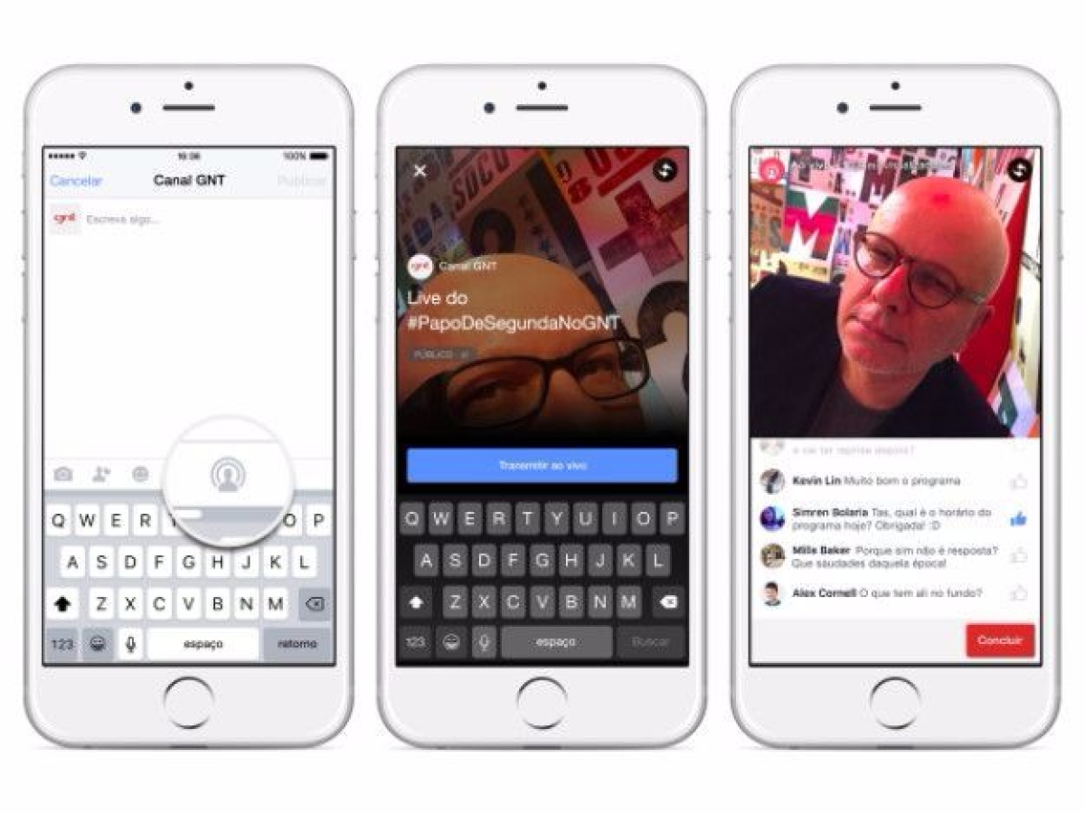 Facebook agora permite agendar transmisso de vdeo ao vivo (Imagem: Reproduo | Via IDG Now!)